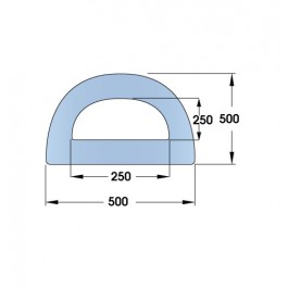 Bespoke Large D-Fenders 3000L x 500W x 500H  at Polymax