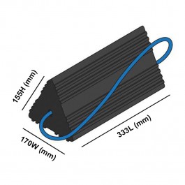 Aircraft Wheel Chock 333L x 155W x 170H  at Polymax