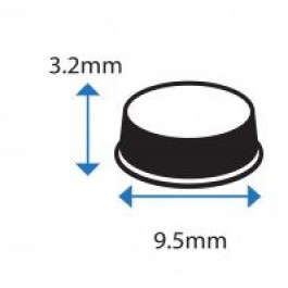 Polymax Polyurethane Rubber Feet Drawing