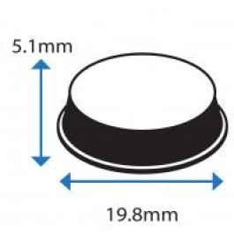 Polymax Polyurethane Rubber Feet Drawing