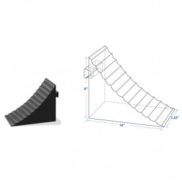 TyreCord Wheel Chock 254L x 185W x 200H  at Polymax