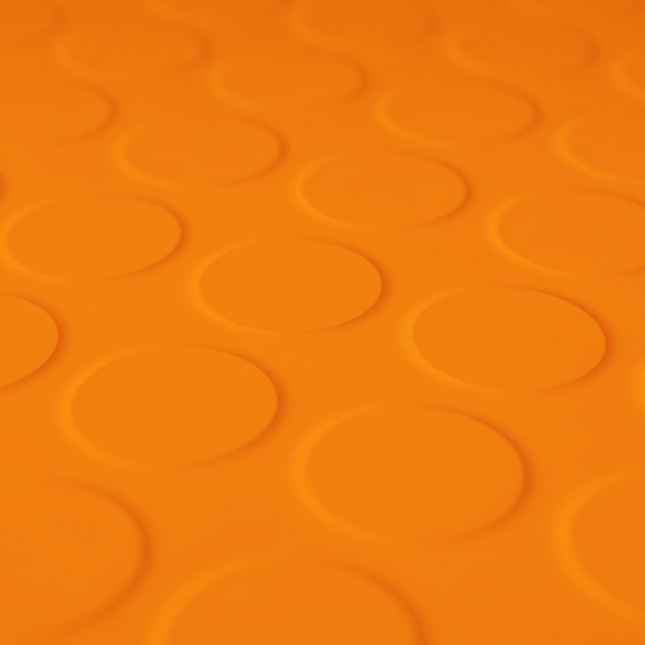 CIRCA PRO Tile Burnt Orange 500mm x 500mm x 2.7mm
