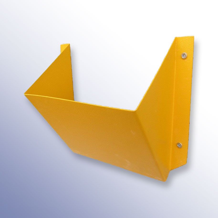 Yellow Wheel Chock Holder 170L x 333W x 155H 